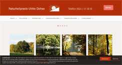 Desktop Screenshot of naturheilpraxis-dohse.de